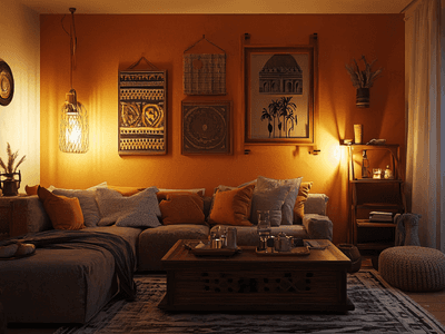 Tonos terracota en la sala de estar: Un toque mediterráneo para el hogar
