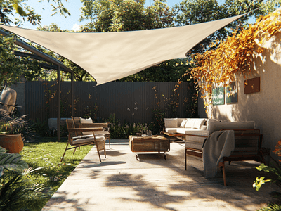 Cubierta de terraza: Protección contra el sol y la lluvia