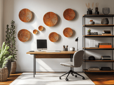 Decoración para la oficina en casa: Unir creatividad y estructura