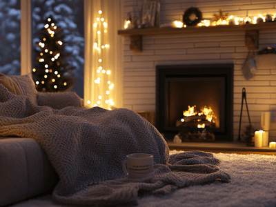 Decoración invernal: Comodidad en la estación fría