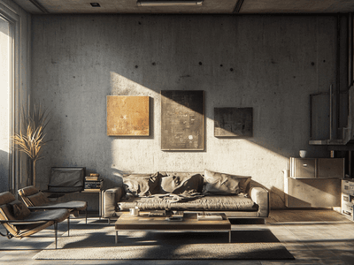 Hormigón como elemento de diseño: El estilo industrial para tu hogar