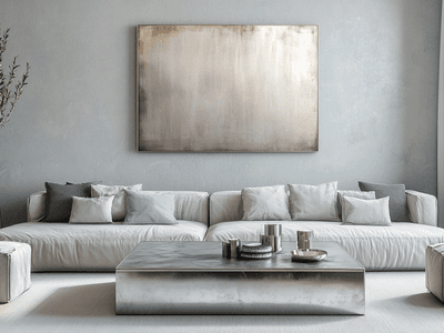 Zinc como elemento decorativo: Elegancia fría en la habitación