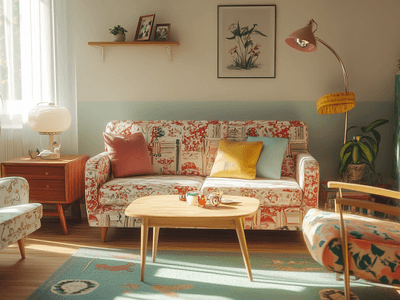 Decoración de estilo retro: Un toque de nostalgia