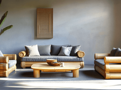 Bambú como material sostenible: Muebles y decoración