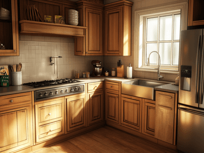 Cocina de estilo rústico: la tradición se encuentra con la tecnología moderna