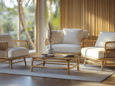 Muebles de bambú: Duraderos y ecológicos