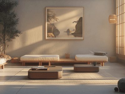 Diseño Zen: calma y equilibrio en el espacio moderno